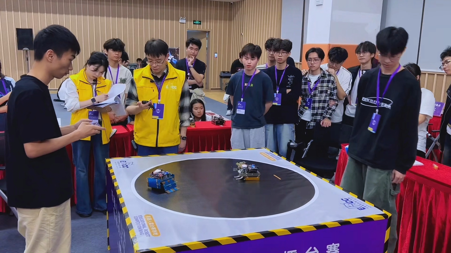 ERCC 参赛流程现场